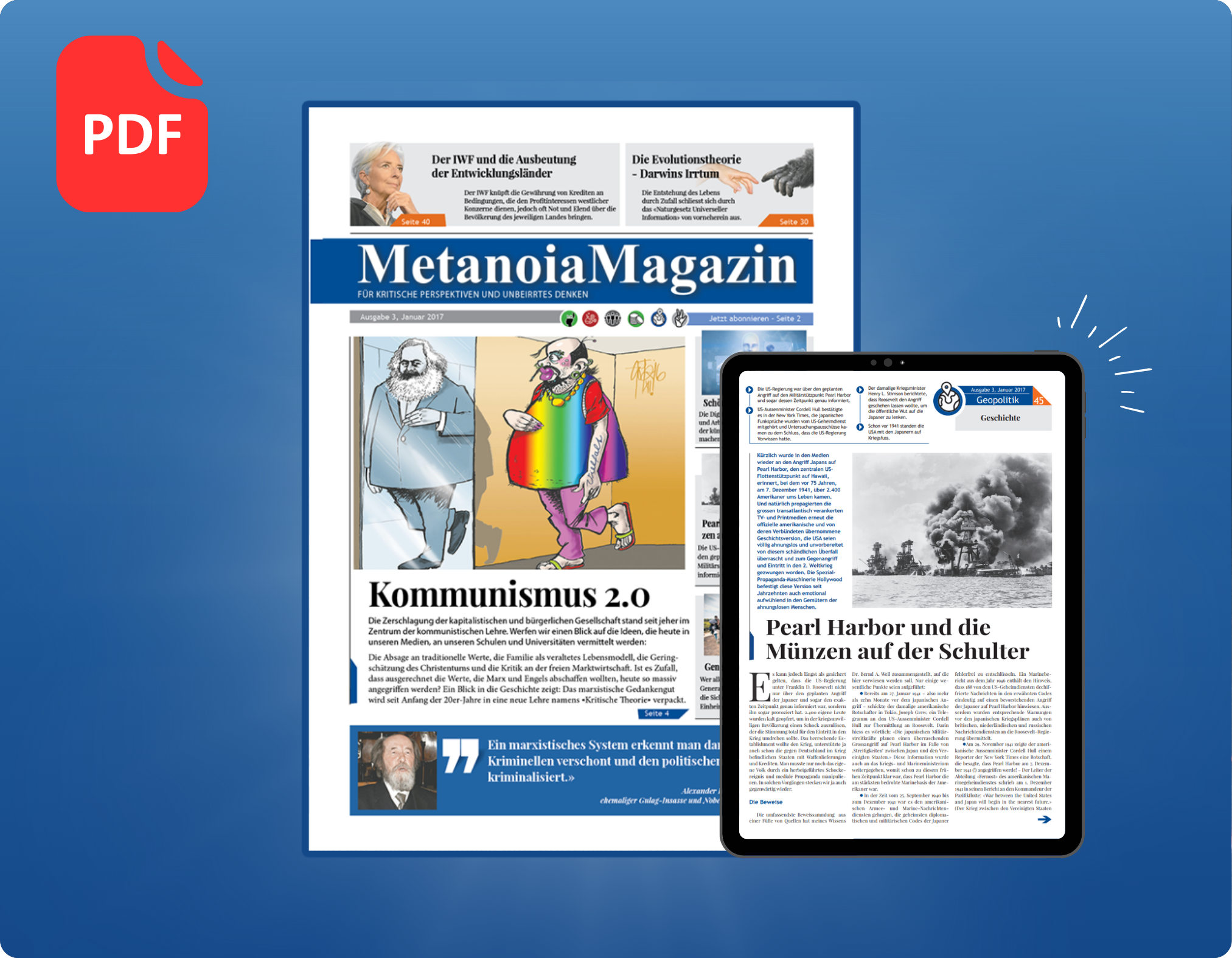 Ausgabe 03: Kommunismus 2.0 (Dossier Kulturmarxismus)