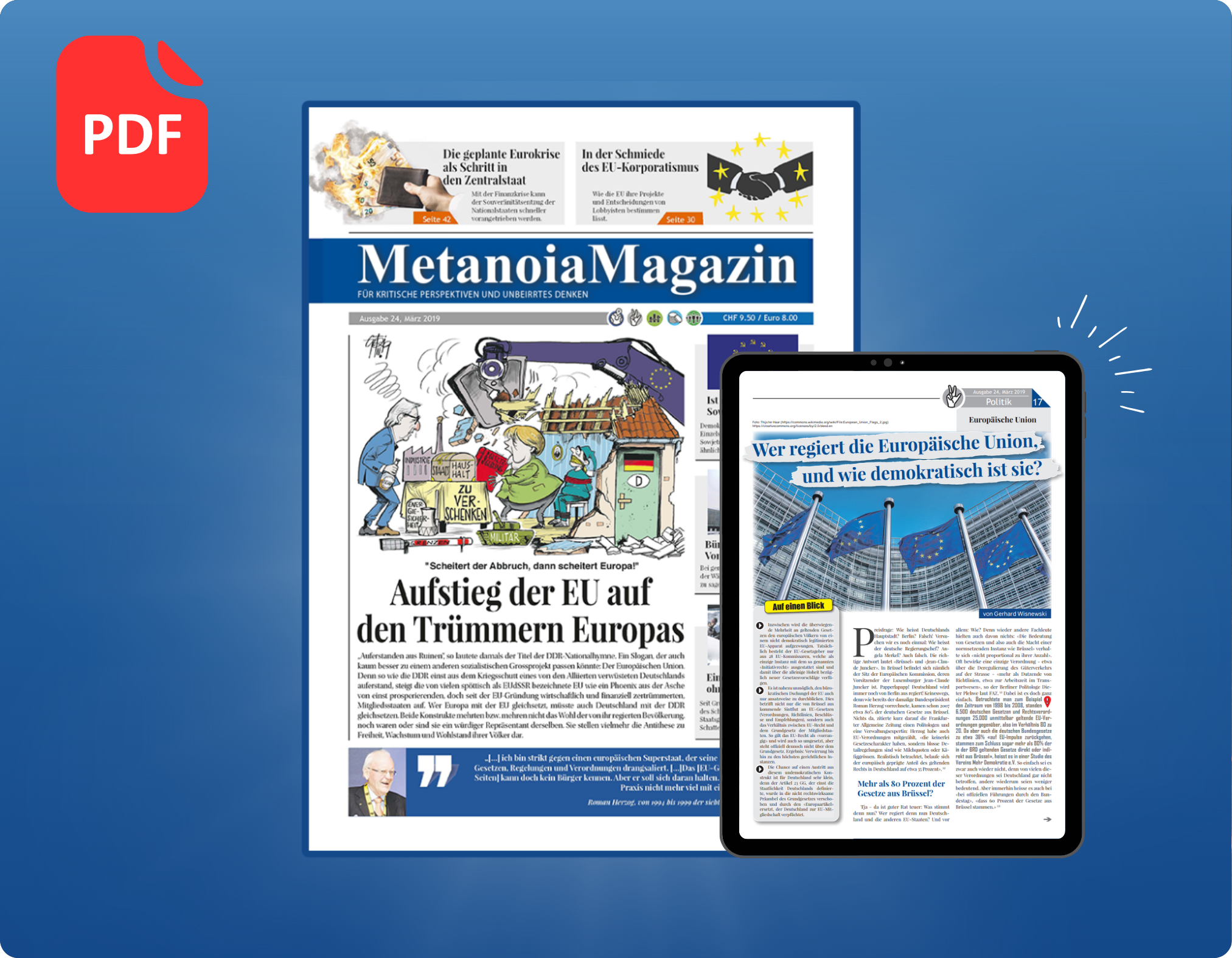 Ausgabe 24: Aufstieg der EU auf den Trümmern Europas