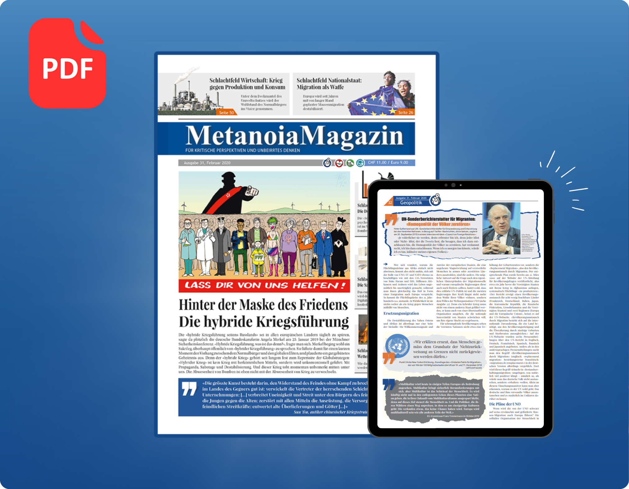 Ausgabe 31:  Die hybride Kriegsführung