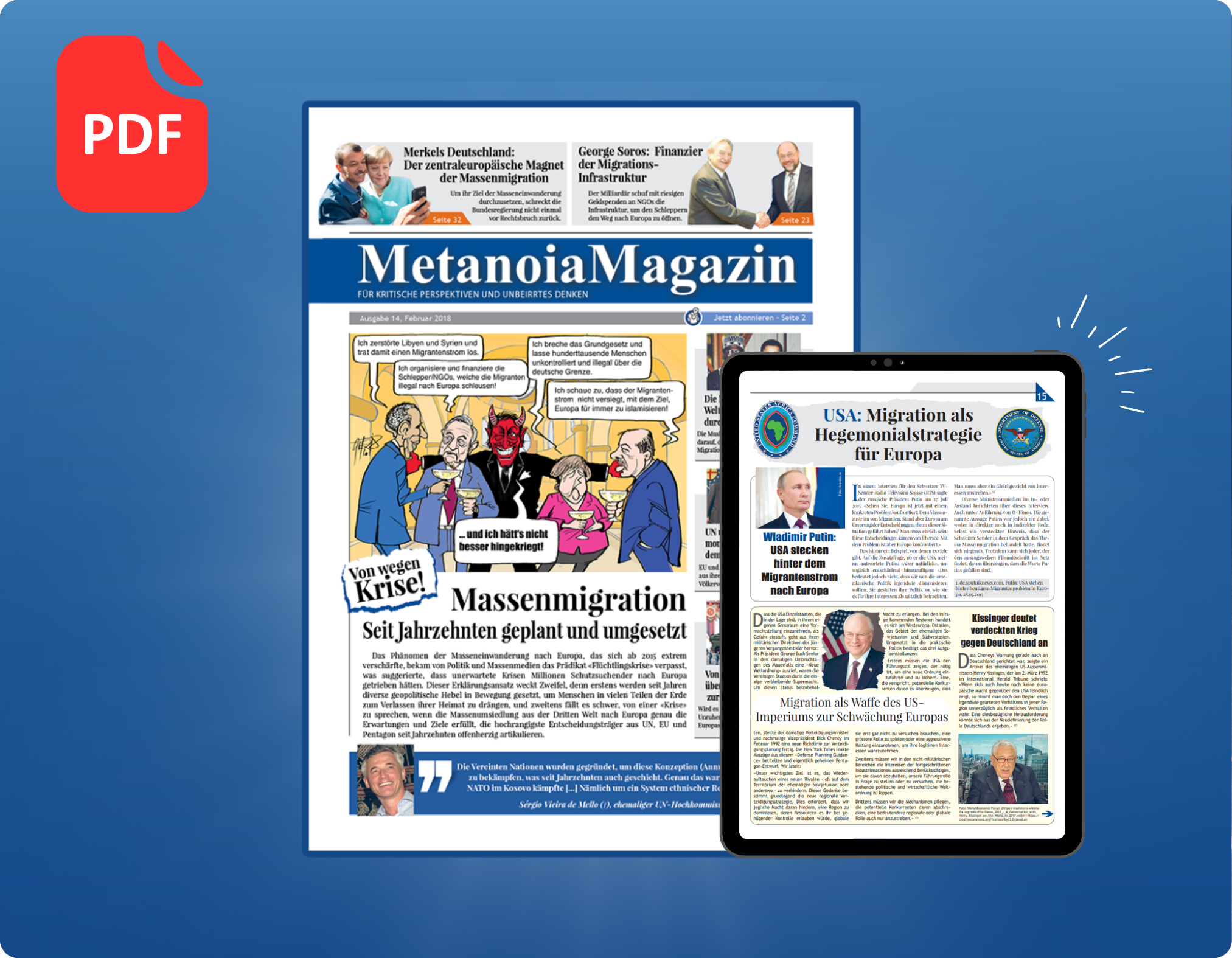 Ausgabe 14: Geplante Massenmigration