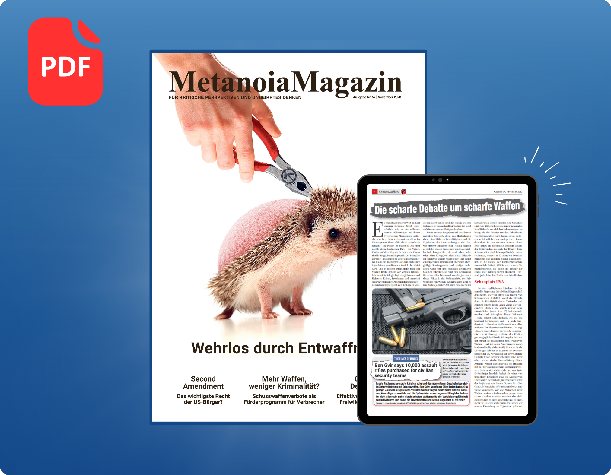 Ausgabe 57: Wehrlos durch Entwaffnung