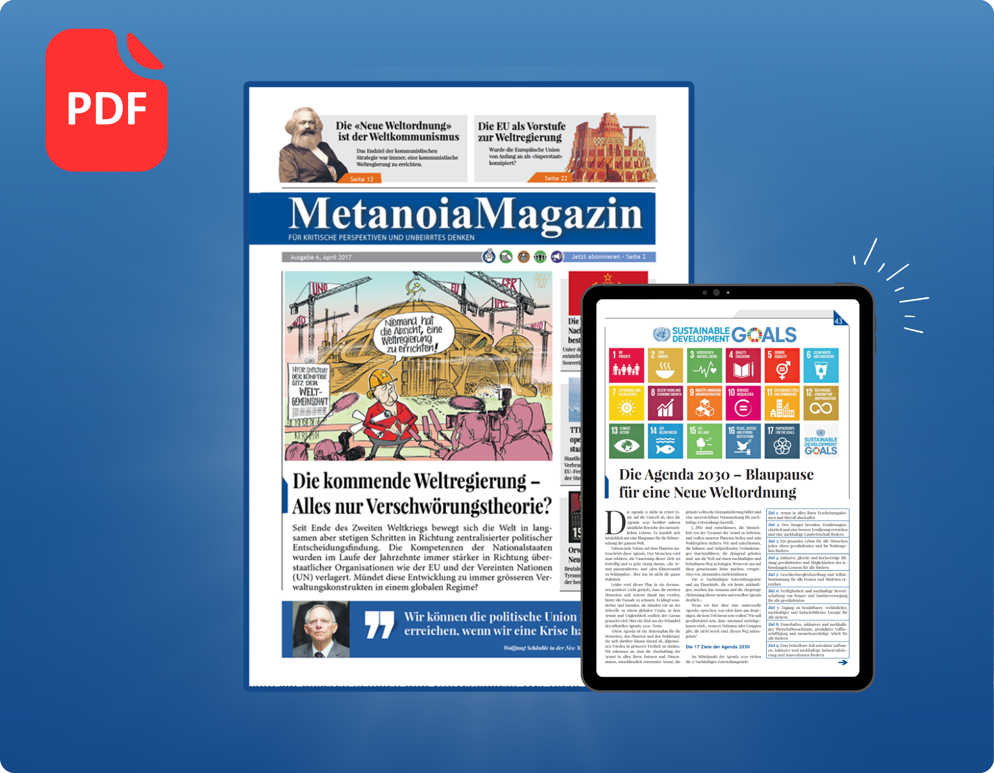 Ausgabe 06: Die kommende Weltregierung - Alles nur Verschwörungstheorie?