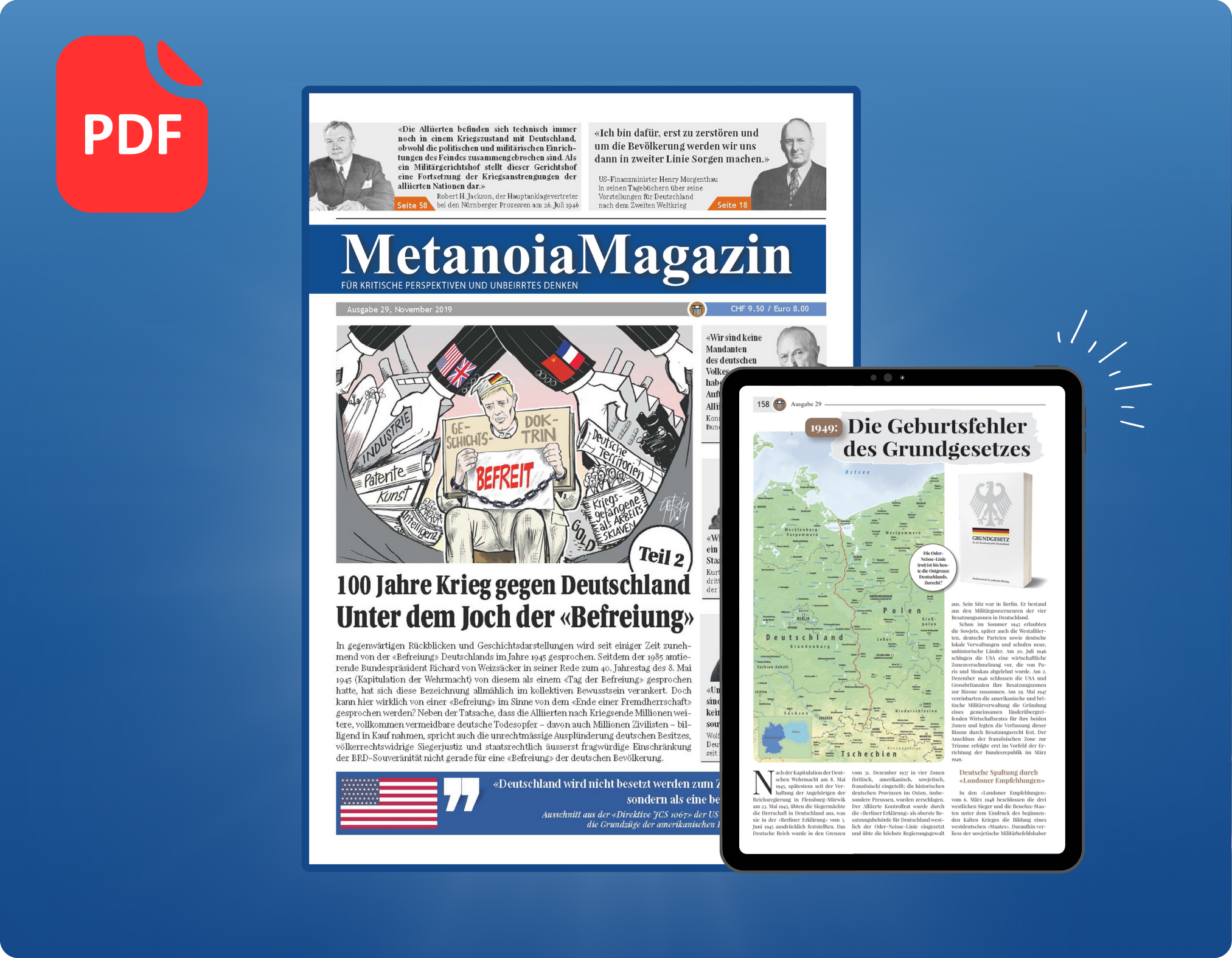 Ausgabe 29: 100 Jahre Krieg gegen Deutschland (Teil 2)