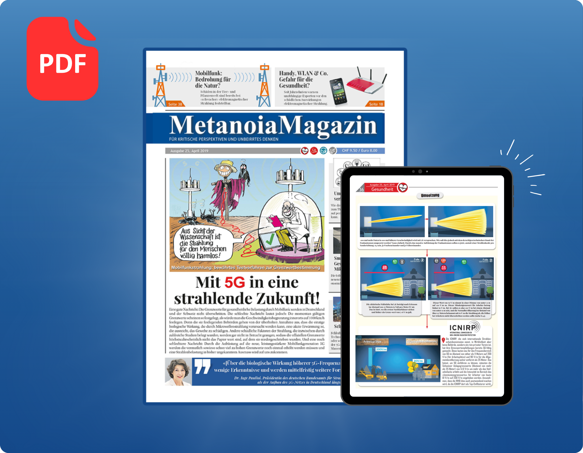 Ausgabe 25: Mit 5G in eine strahlende Zukunft!