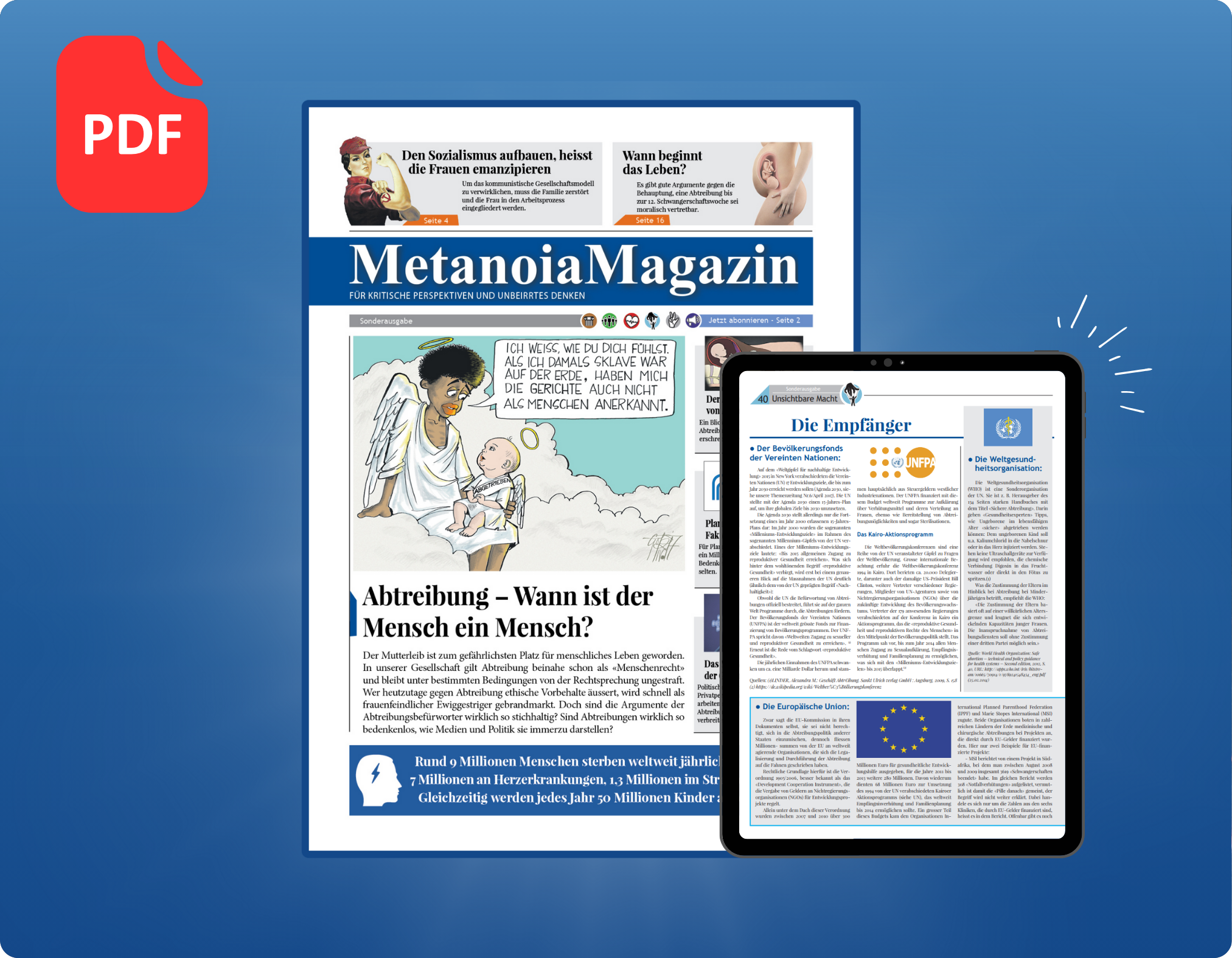 Ausgabe 07: Abtreibung – Wann ist der Mensch ein Mensch?