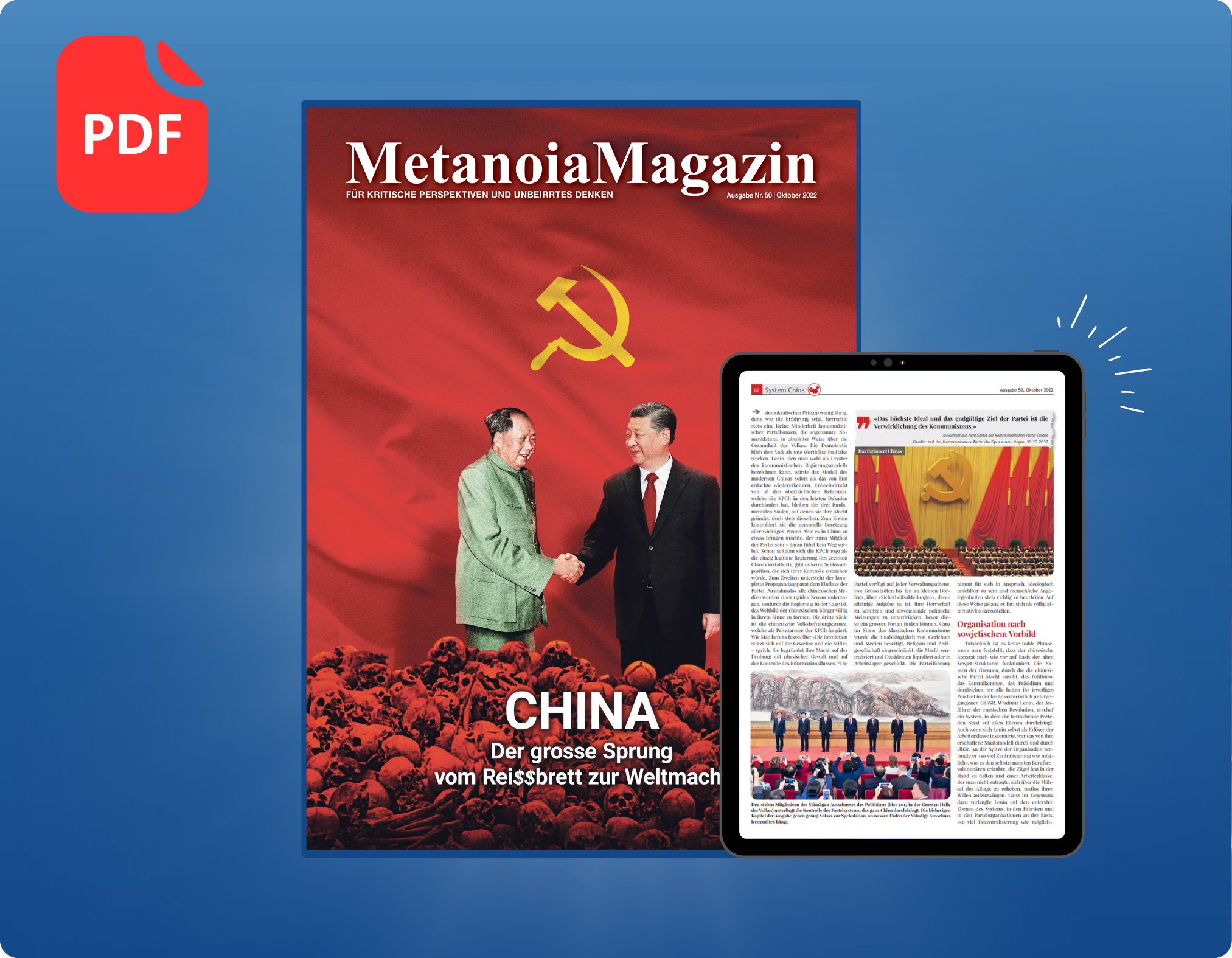 Ausgabe 50: China - Der grosse Sprung vom Rei$$brett zur Weltmacht 