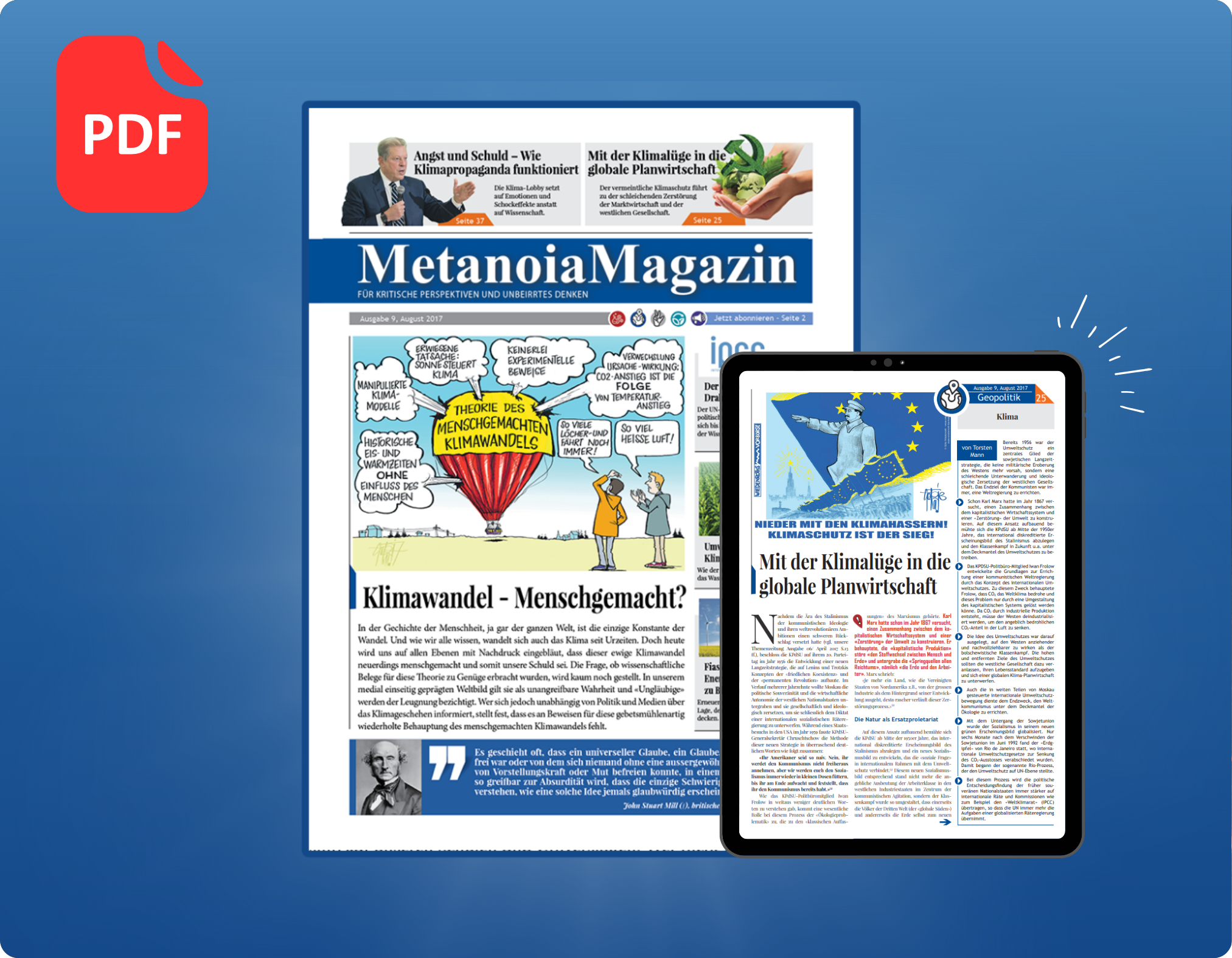 Ausgabe 09: Klimawandel menschgemacht?