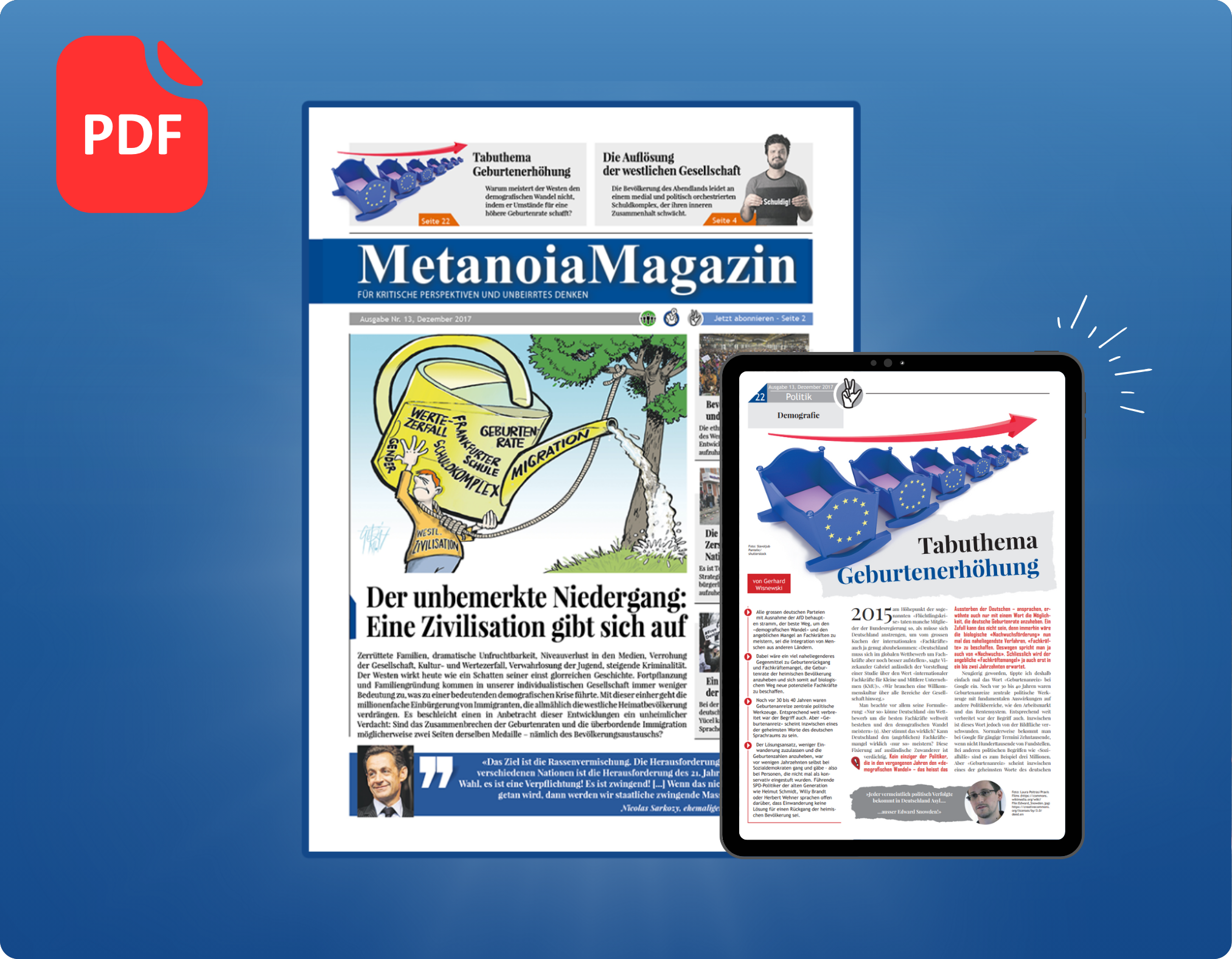 Ausgabe 13: Der unbemerkte Niedergang: Eine Zivilisation gibt sich auf